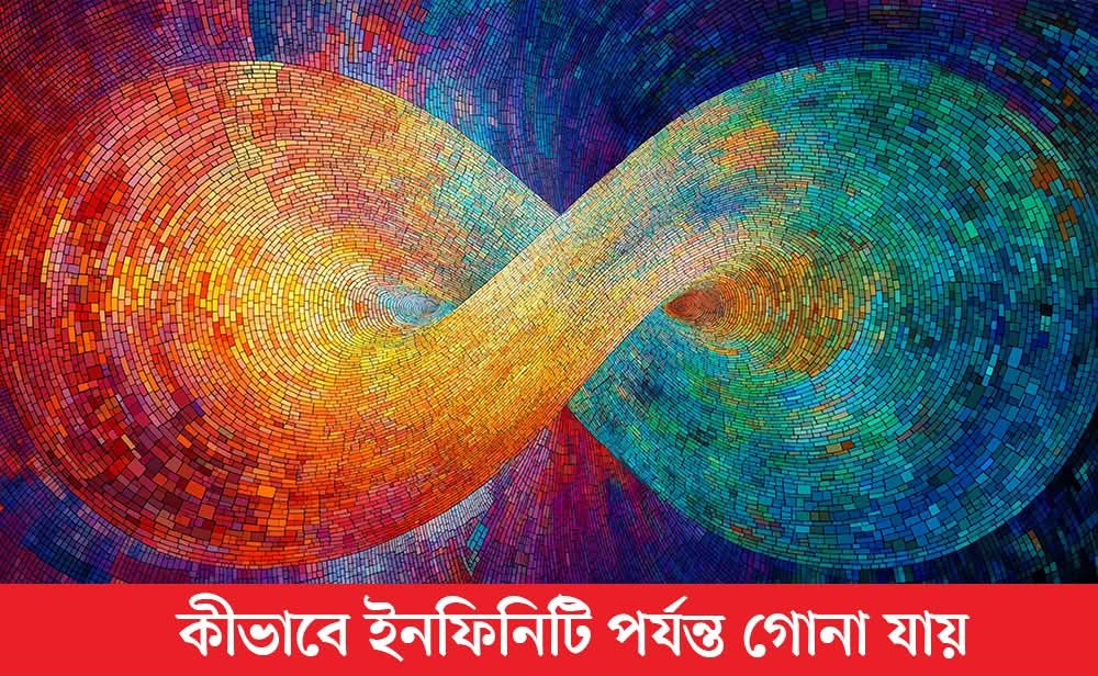 কীভাবে ইনফিনিটি পর্যন্ত গোনা যায়