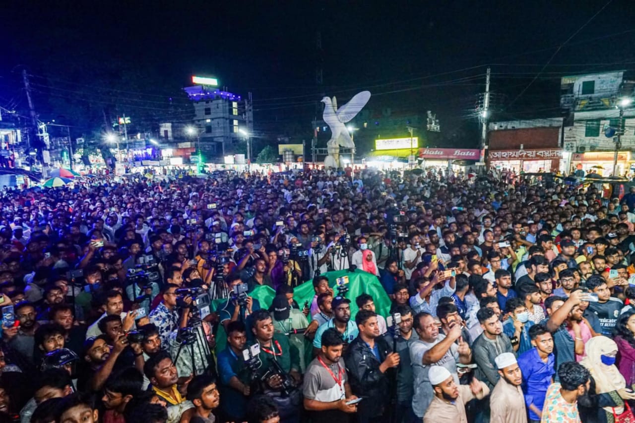 ঝিনাইদহে এনসিপির পদযাত্রা ও সমাবেশে উত্তাল জনতা: “বিচার ও সংস্কার ছাড়া নির্বাচন নয়”