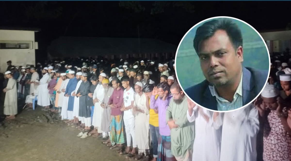 দাদার কবরের পাশে চিরনিদ্রায় শায়িত হলেন সাংবাদিক তুহিন 