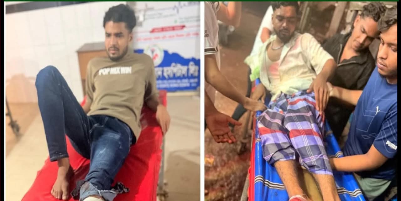 নোয়াখালীতে যুবদল কর্মীর গুলিতে জামায়াতের ২ কর্মী আহত