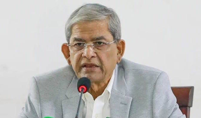 তারেক রহমান বাংলাদেশের ভবিষ্যত প্রধানমন্ত্রী:মির্জা ফখরুল।