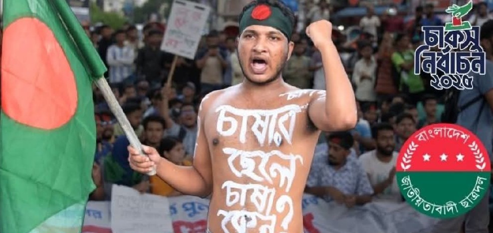 প্যানেলে ঠাঁই হয়নি, স্বতন্ত্র নির্বাচন করছেন জুলাইয়ের অগ্রনায়ক ছাত্রদলের মামুন