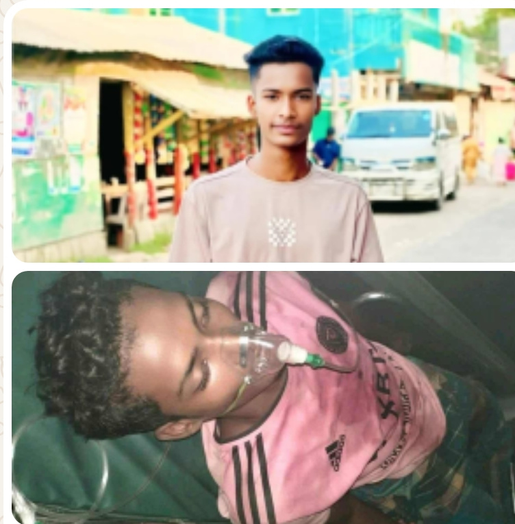 মনোহরগঞ্জের বুকে রড ঢুকিয়ে যুবককে হত্যা, আসামিকে আটক করে পুলিশে দিলো গ্রামবাসী।