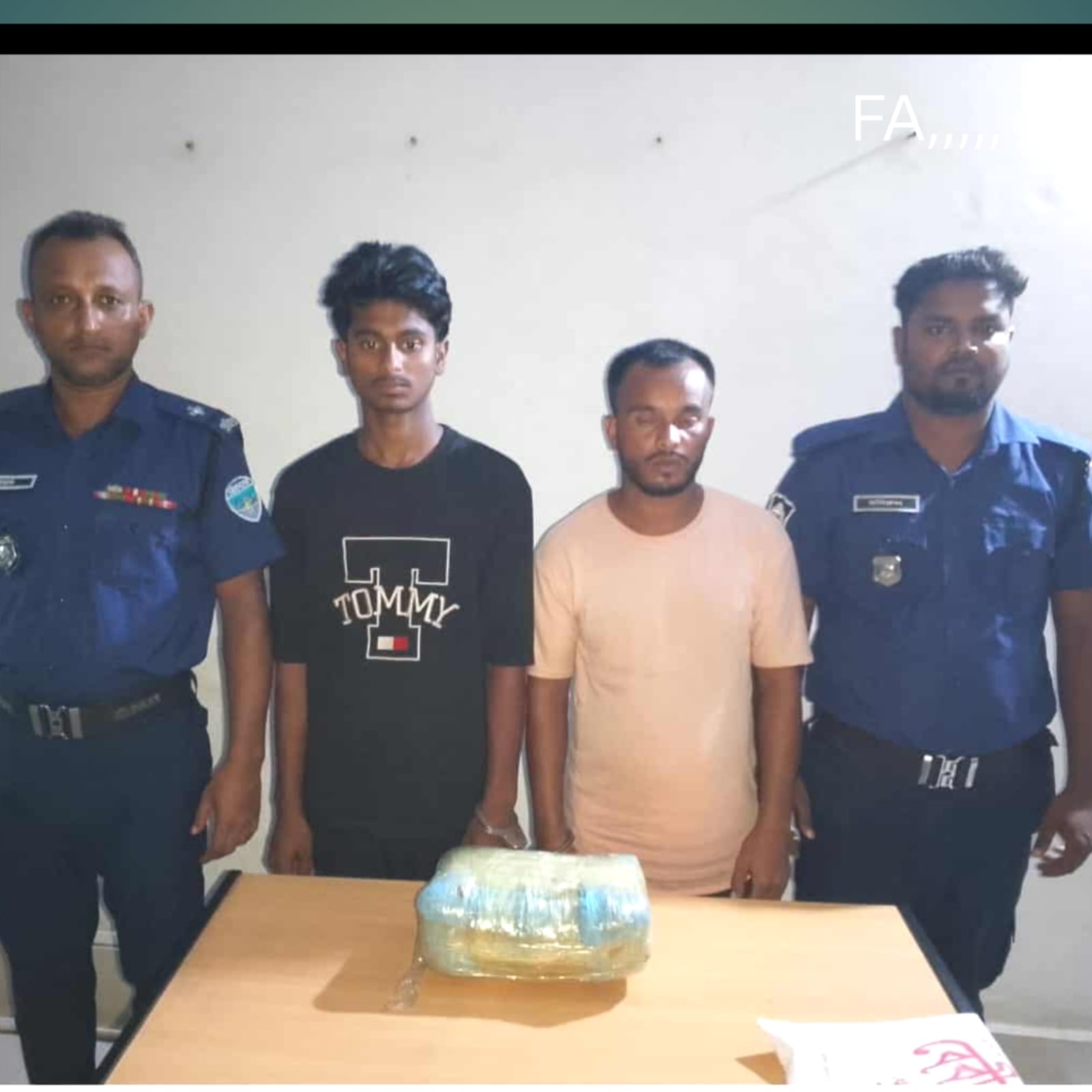 নাসিরনগরে গাঁজাসহ মাধবপুরের দুই মাদক ব্যবসায়ী আটক