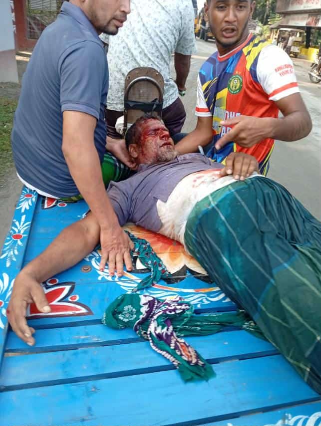তেতুলিয়া বাংলাবান্দা জমির ধান কাটা নিয়ে সংঘর্ষে আহত চারজন জন