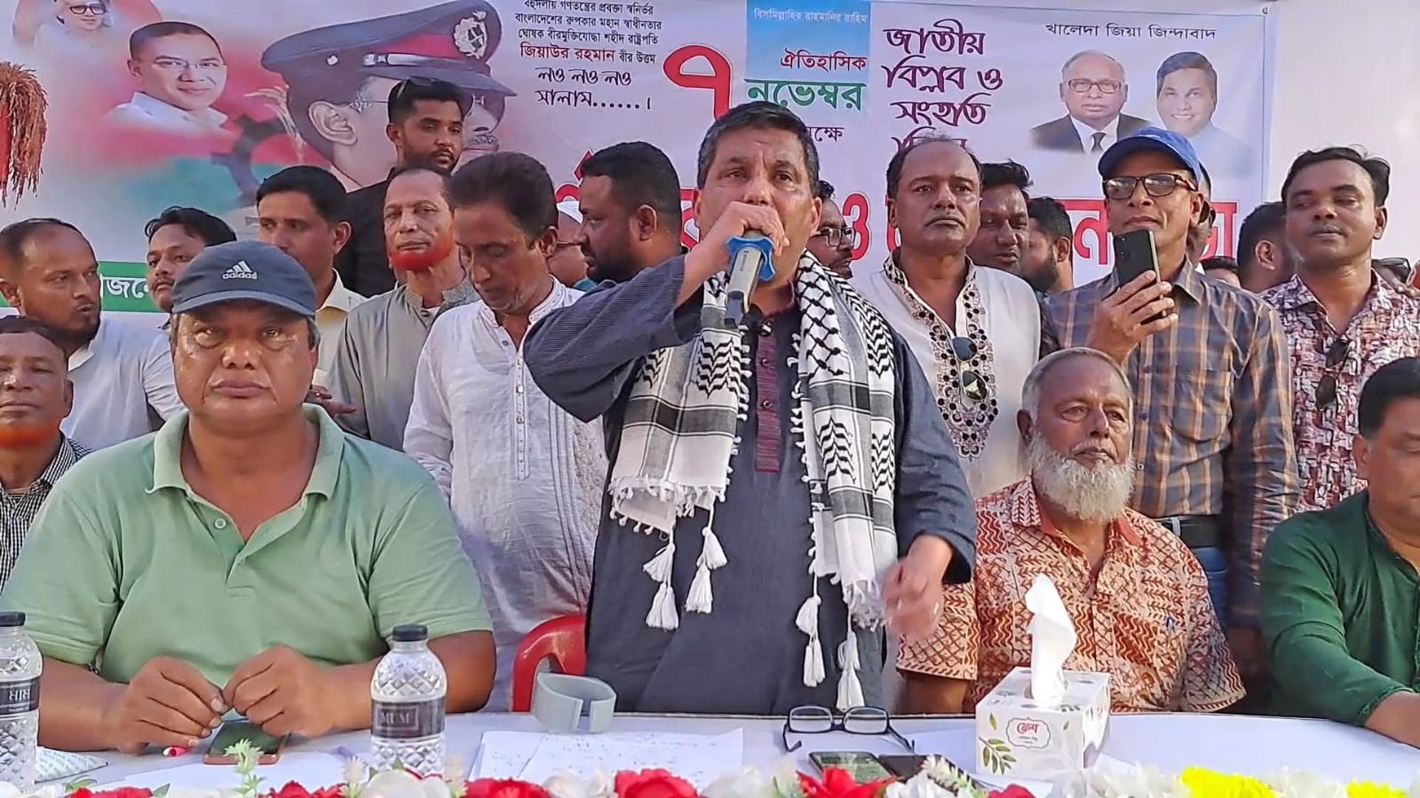 তেতুলিয়ায় ঐতিহাসিক ৭ নভেম্বর জাতীয় বিল্পব ও সংহতি দিবস উদযাপন