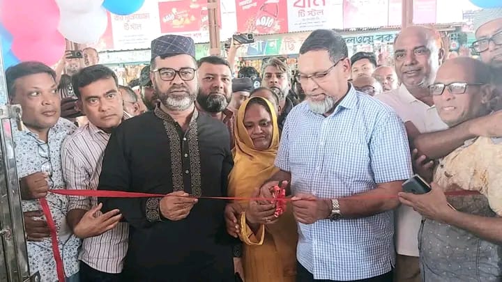 অবশেষে সান্তাহার জংশনে ফুটওভার ব্রিজের উদ্বোধন, ফিতা কাটলেন এমপি মহিত তালুকদার!!