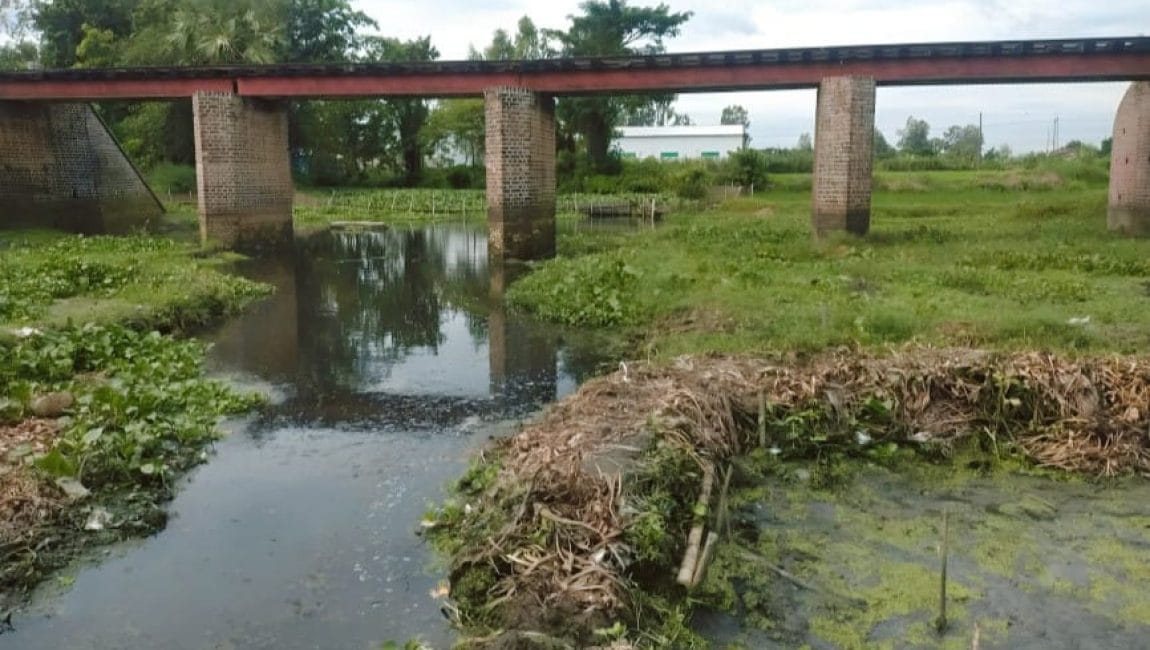 সান্তাহারে বর্জ্য পরিশোধনাগার ছাড়াই চলছে চালকল, দূষিত হচ্ছে খাল-ফসলি জমি!!