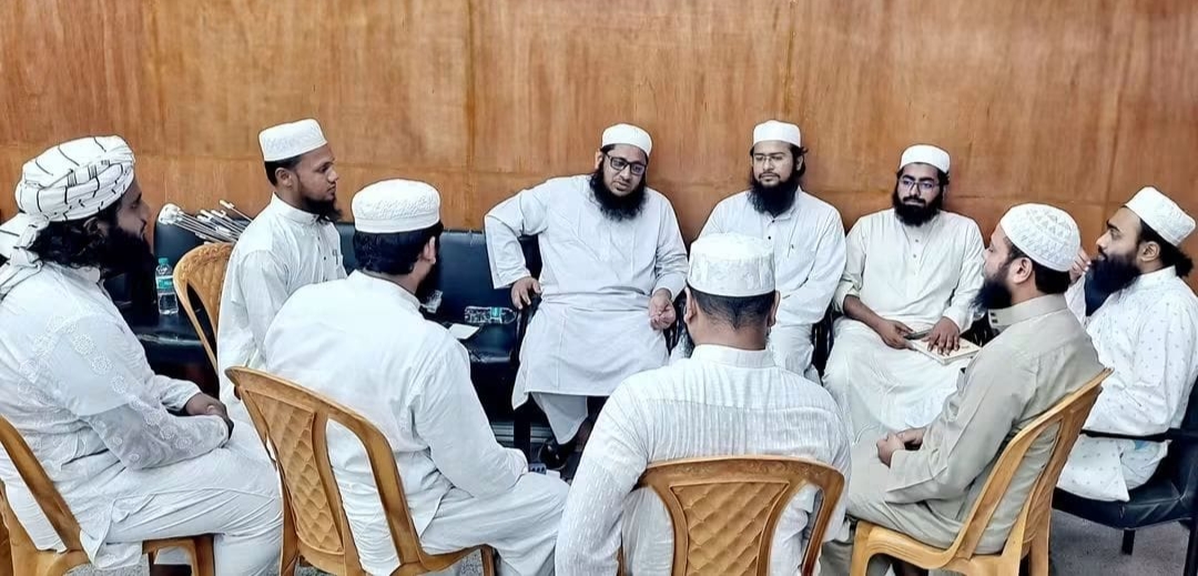 যুব জমিয়ত সভাপতির সঙ্গে ছাত্র জমিয়তের মতবিনিময় অনুষ্ঠিত